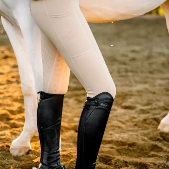 Cavaliere Couture Women Oxer Show Tight Beige XXL - Picture 6 of 8